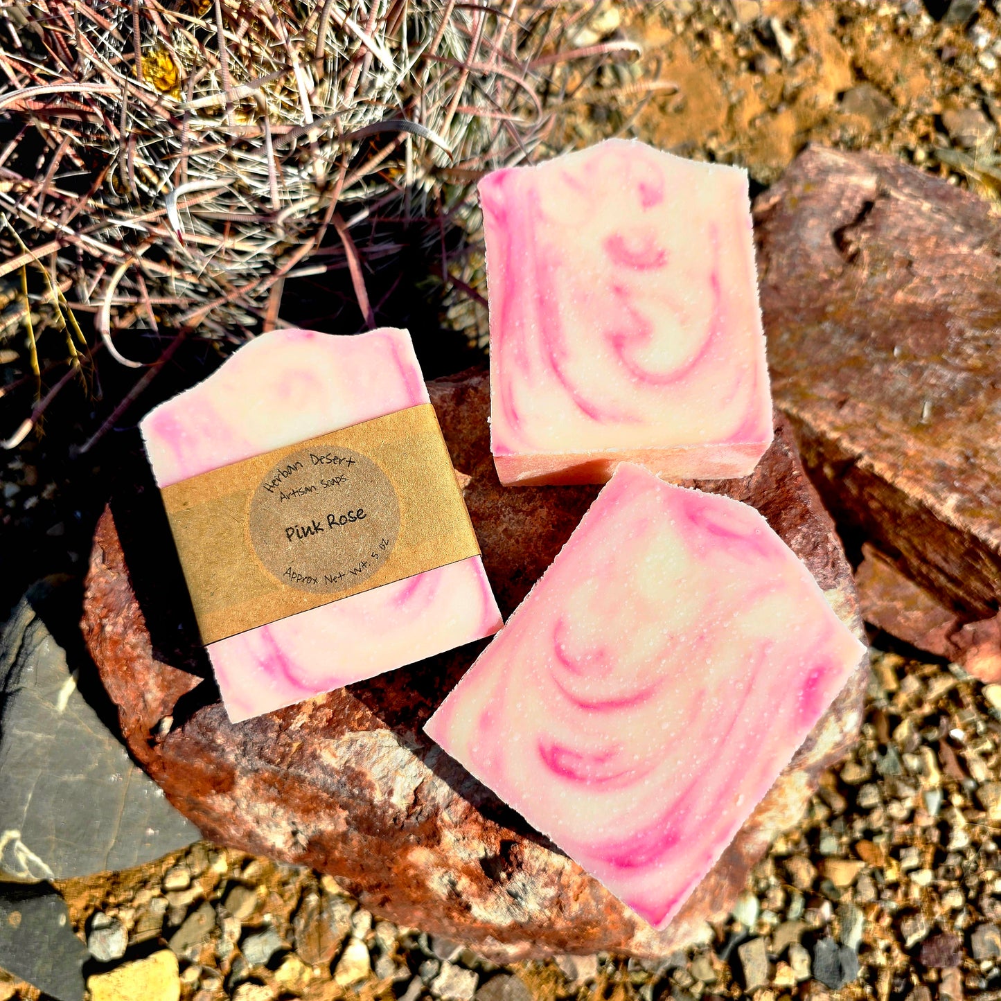 Tallow Soap | Pink Rose