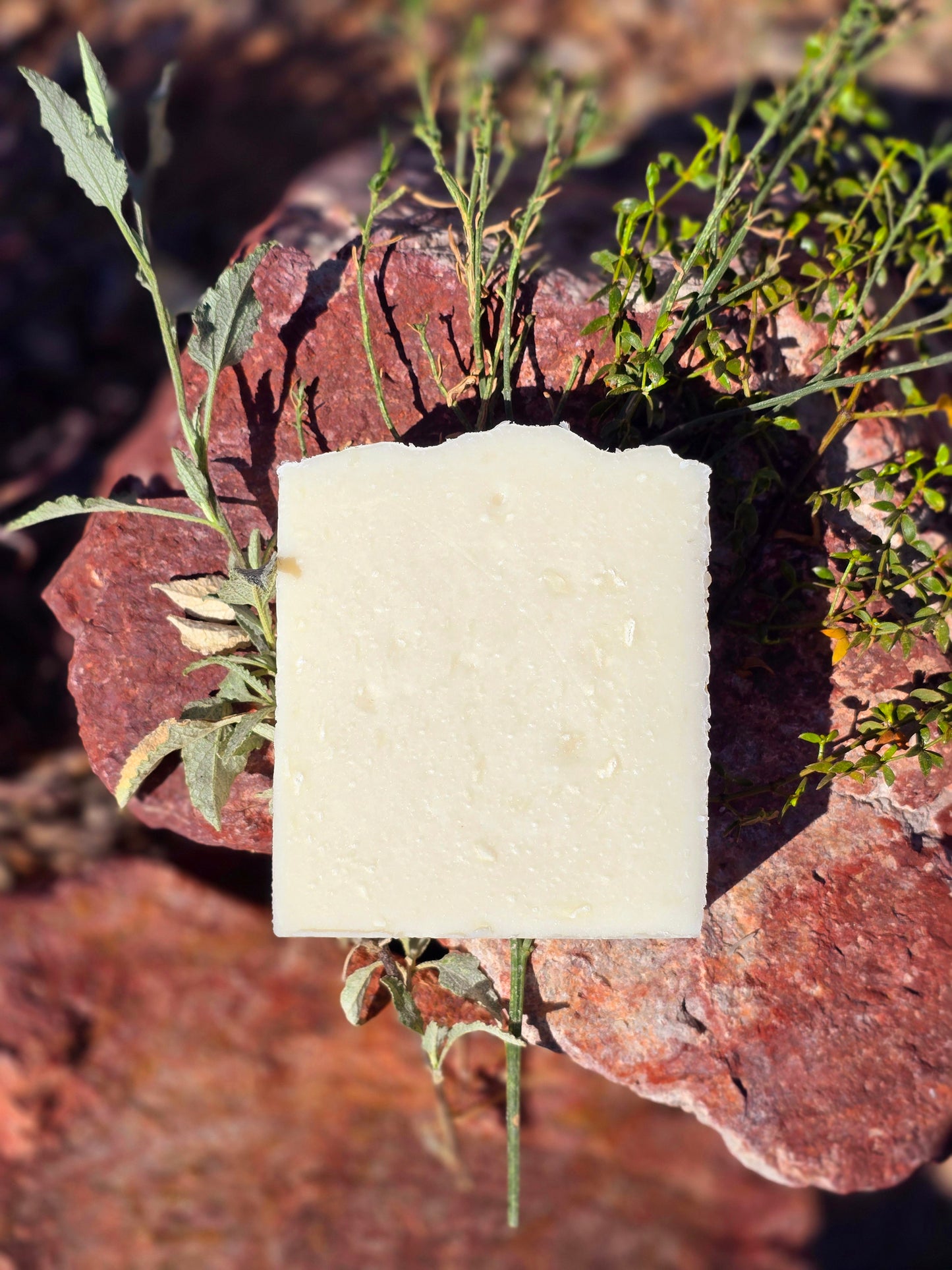 Handmade tallow soap bar featuring full moon fragrance, crafted with grass-fed beef tallow, shea butter, and olive oil for deep hydration and gentle cleansing.