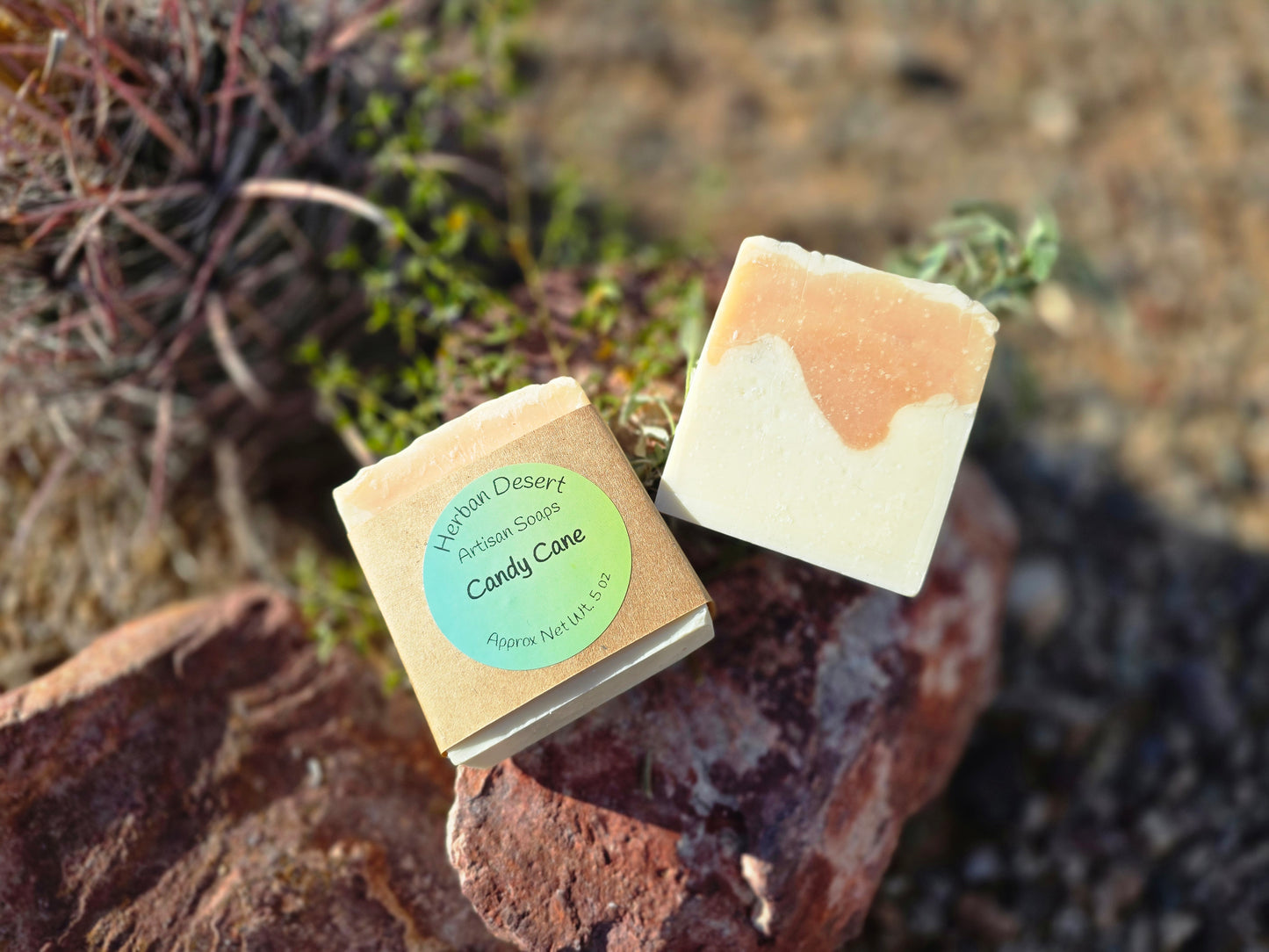 Candy Cane Soap - Herban Desert