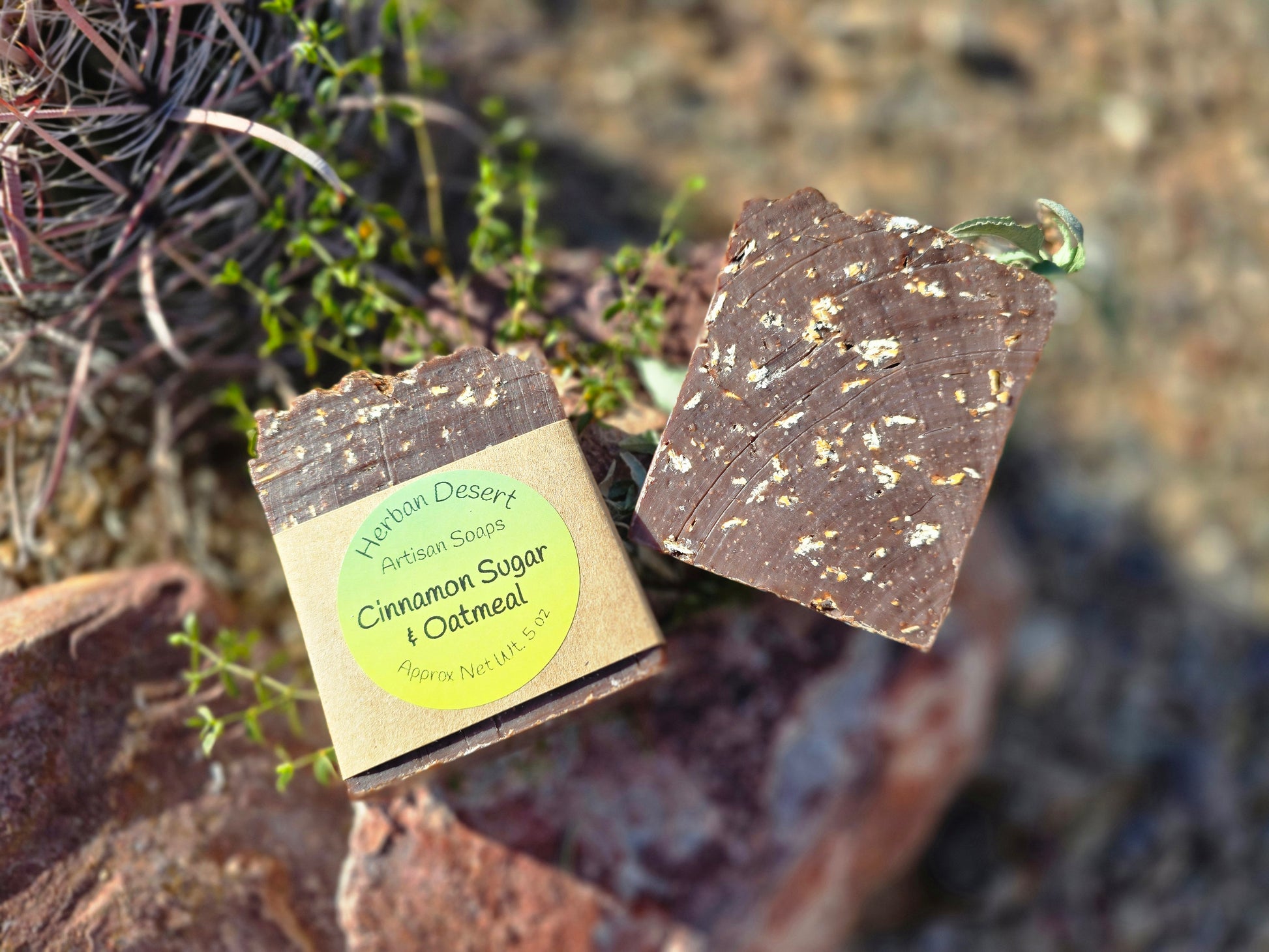 Cinnamon Sugar with Oatmeal Soap - Herban Desert