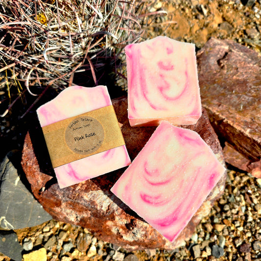 Tallow Soap | Pink Rose
