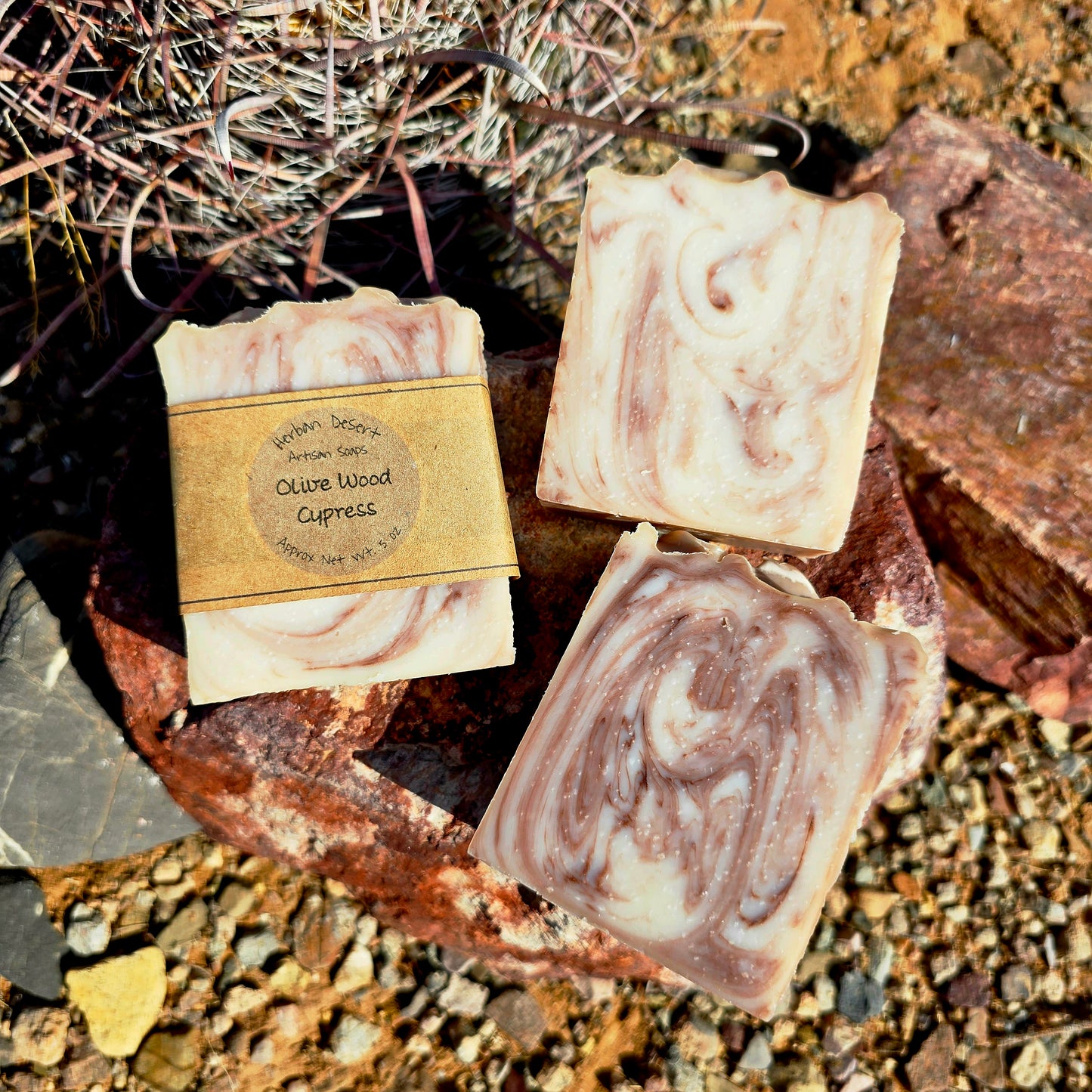 Tallow Soap | Olive Wood Cypress