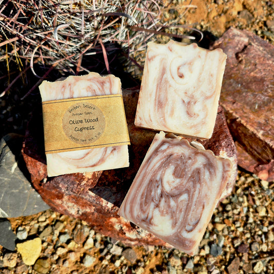 Tallow Soap | Olive Wood Cypress