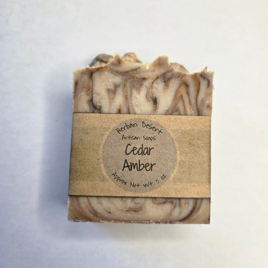 Tallow Soap | Cedar Amber