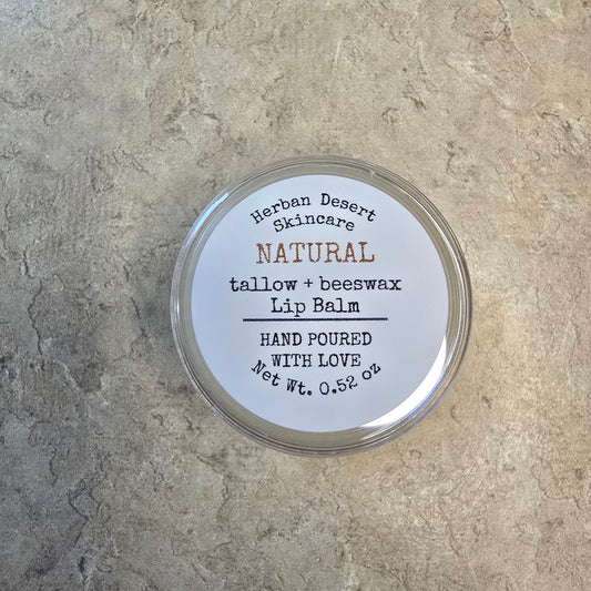 Lip Balm | Natural Tallow + Beeswax